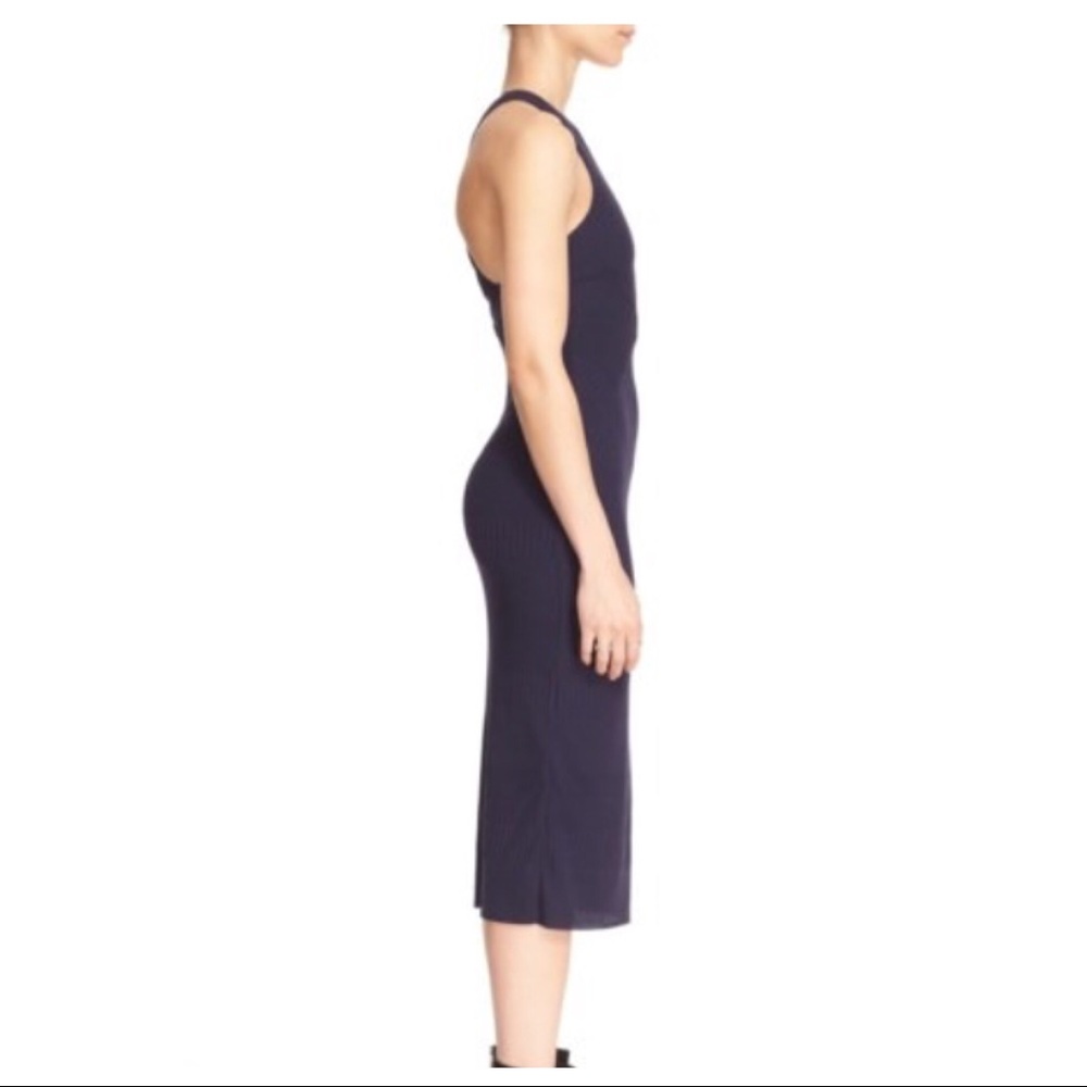 FREE PEOPLE HALTER NECK CUTOUT DETAIL MIDI DRESS - Picture 4 of 6